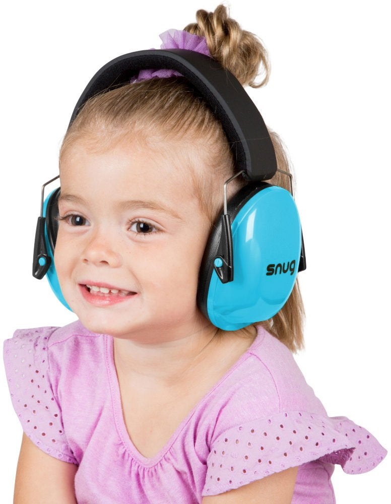 Snug Kids Earmuffs â€“ Noise Reduction for Toddlers & Children â€“ Adjustable, Lightweight, Foldable, Soft & Comfortable - Aqua - Image 3